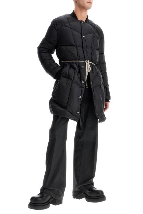 rick owens midi flight liner down