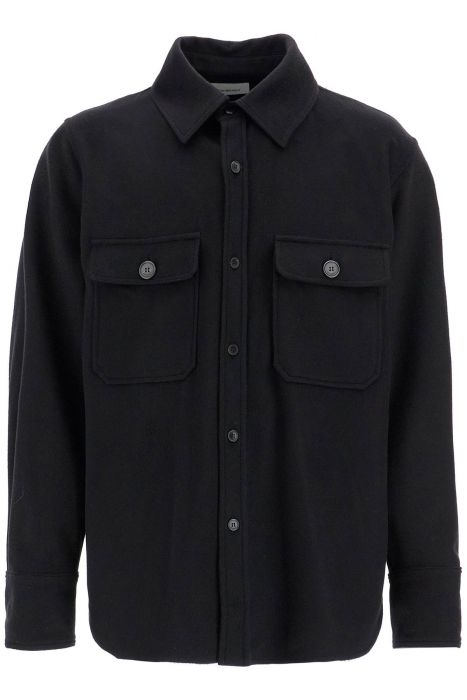 bra395 cashmere overshirt