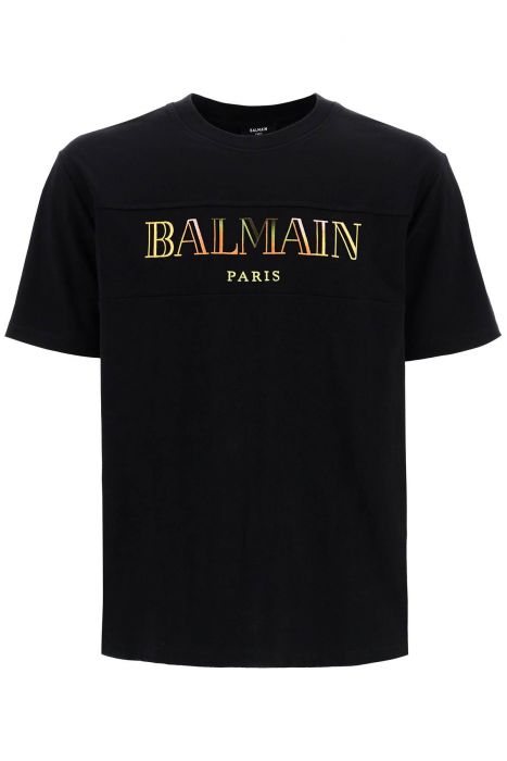 balmain "vintage balmain embroidered t-shirt