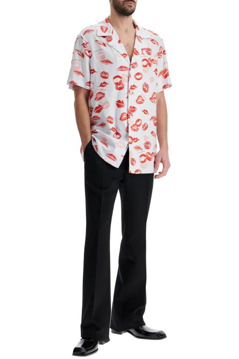 balmain "short-sleeved shirt with all-over