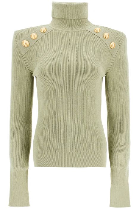 balmain 'embossed button-up