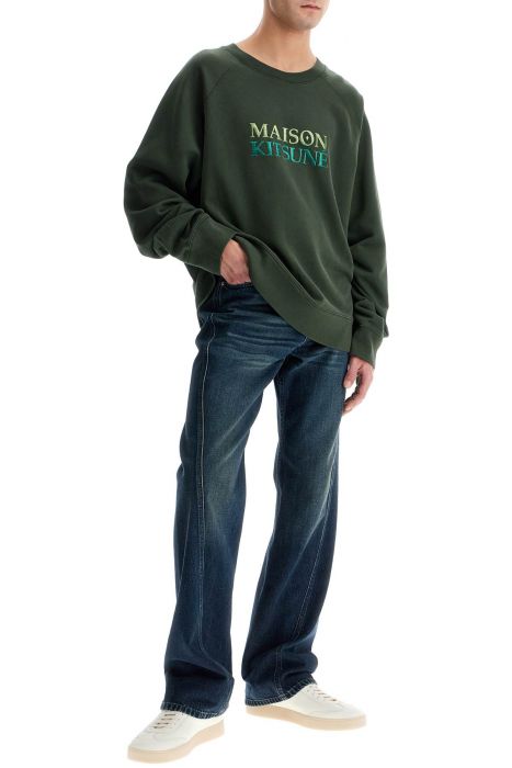 maison kitsune 'oversized sweatshirt with
