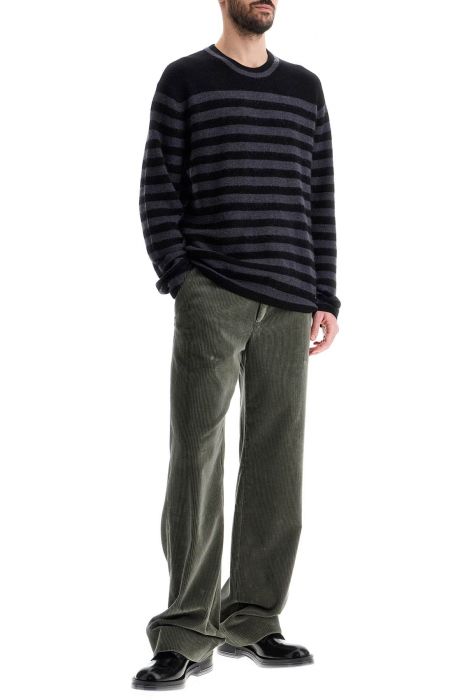 ps paul smith striped wool and mohair blend pullover
