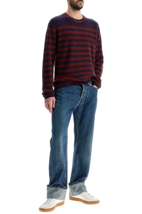 ps paul smith striped wool and mohair blend pullover