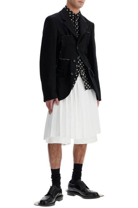 comme des garcons homme plus reconstructed effect jacket
