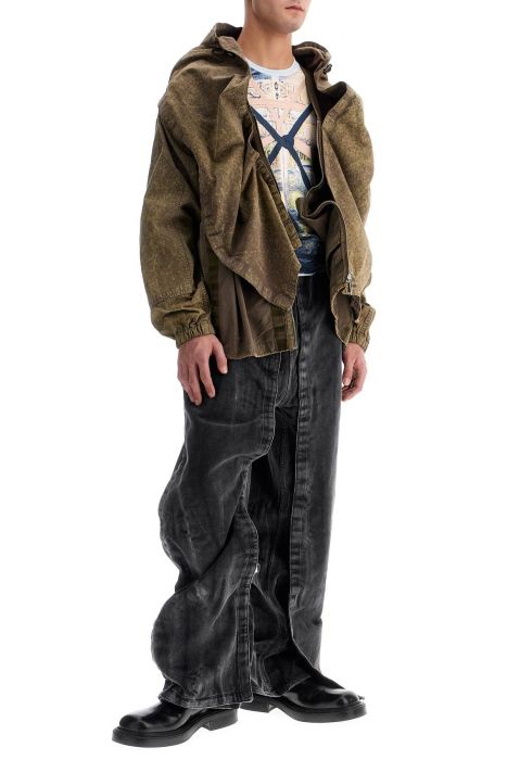 y project removable panel jacket with seven
