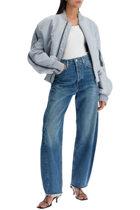 agolde luna curved leg jeans
