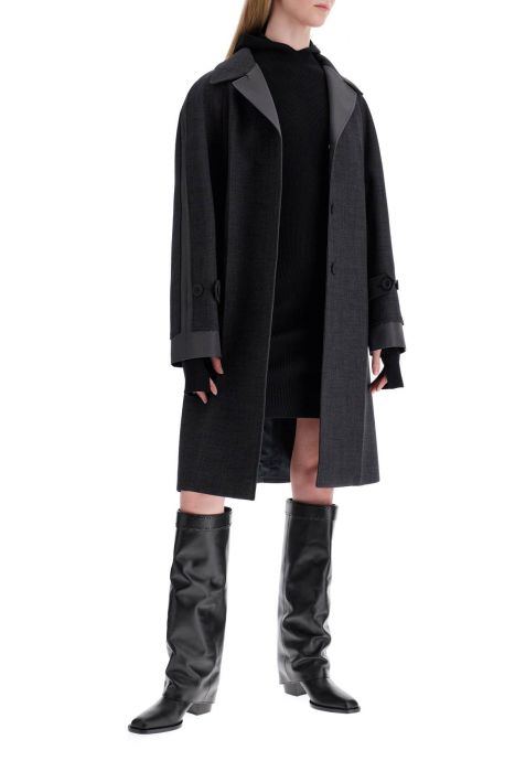 fendi 'nattã¨ car coat in