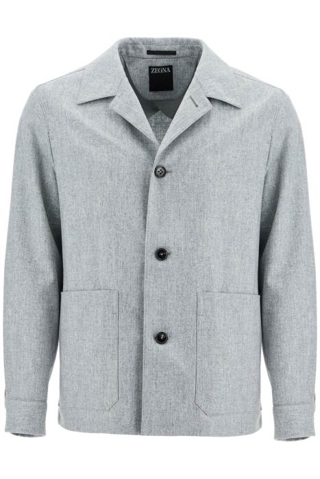 zegna alpine wool blazer for