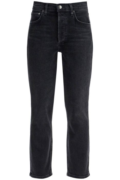 agolde riley cropped jeans