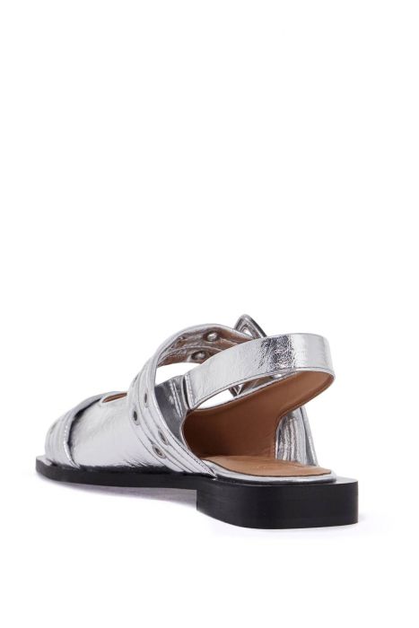 ganni slingback ballet flats