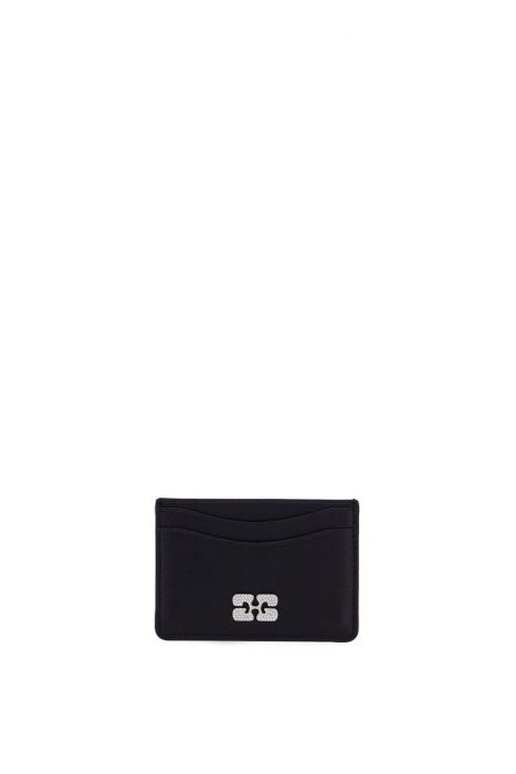 ganni butterfly card holder