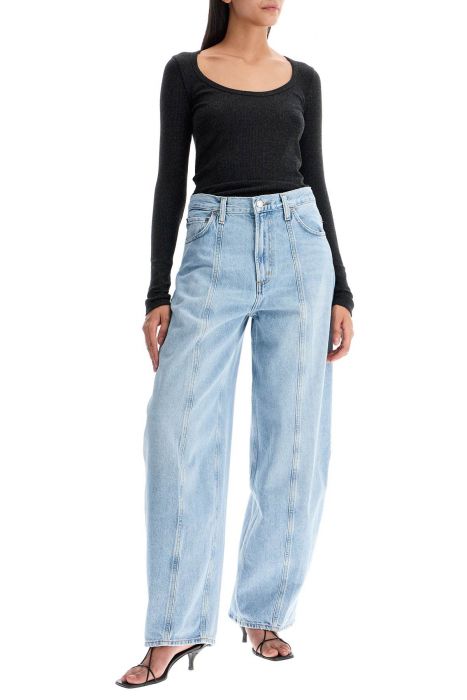 agolde 'kristen jeans with curved