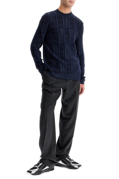fendi tailored cashmere trousers for