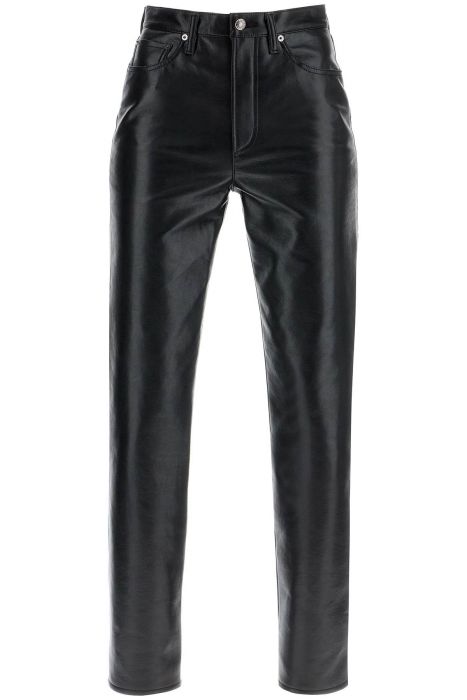 agolde '90's recycled leather pinch waist