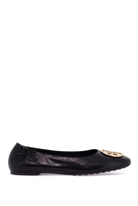 tory burch 'shiny leather claire baller