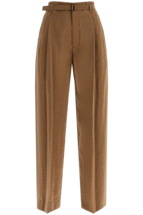 lemaire dry silk pants for men
