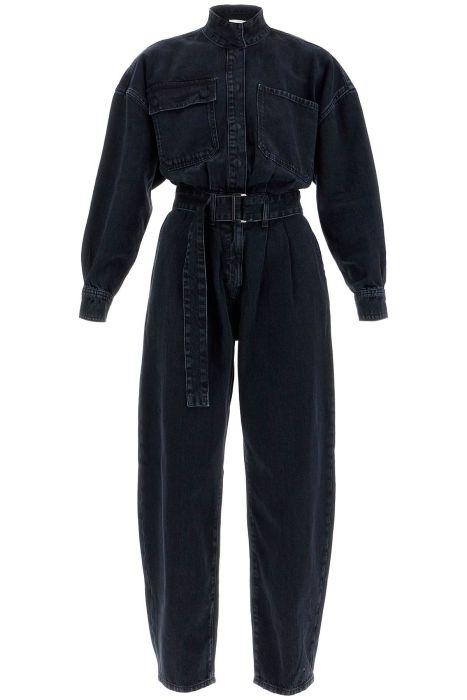 frame jumpsuit in denim cocoon
