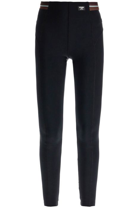 fendi lycraâ® striped pequin waist leg