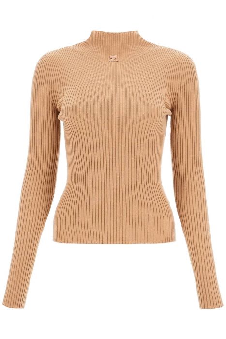courreges fleece pullover