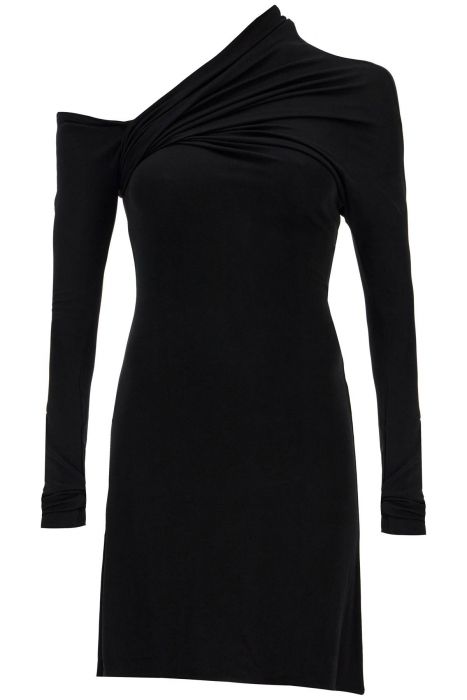 courreges 'mini twist crepe dress with