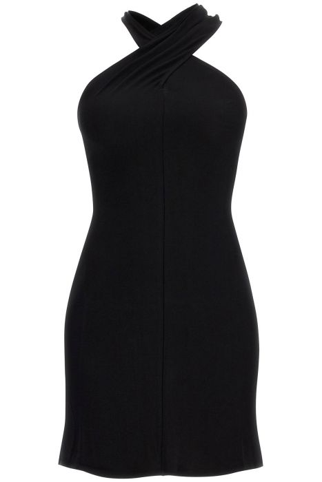 courreges criss cross mini dress