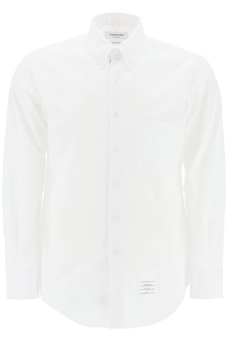 thom browne camicia classic fit in oxford