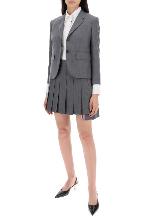 thom browne fitted shirt in poplin
