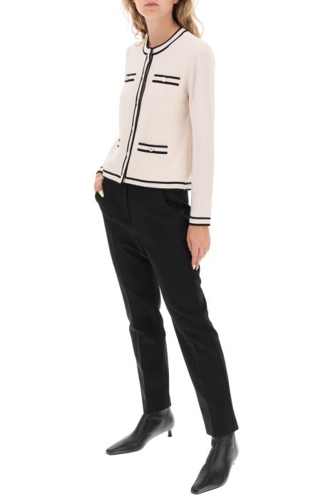 tory burch kendra merino wool cardigan