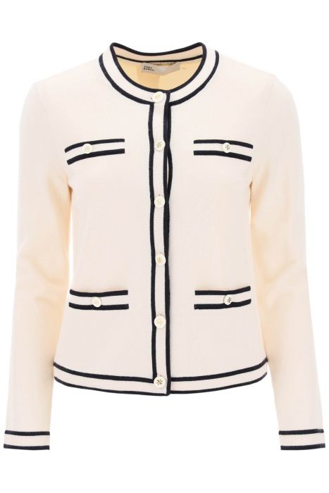 tory burch kendra merino wool cardigan