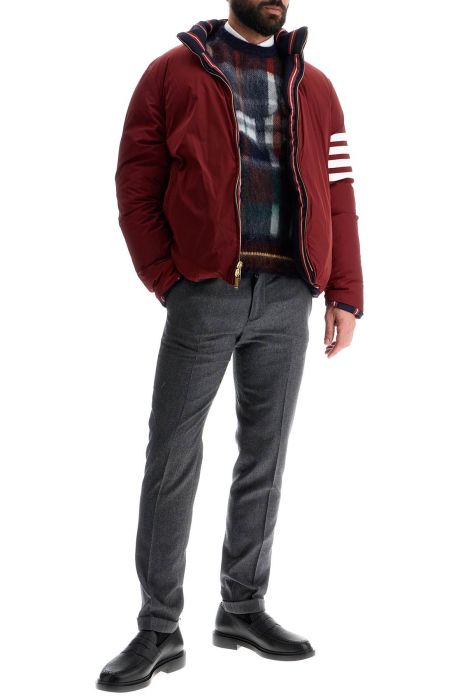 thom browne reversible high-neck down jacket