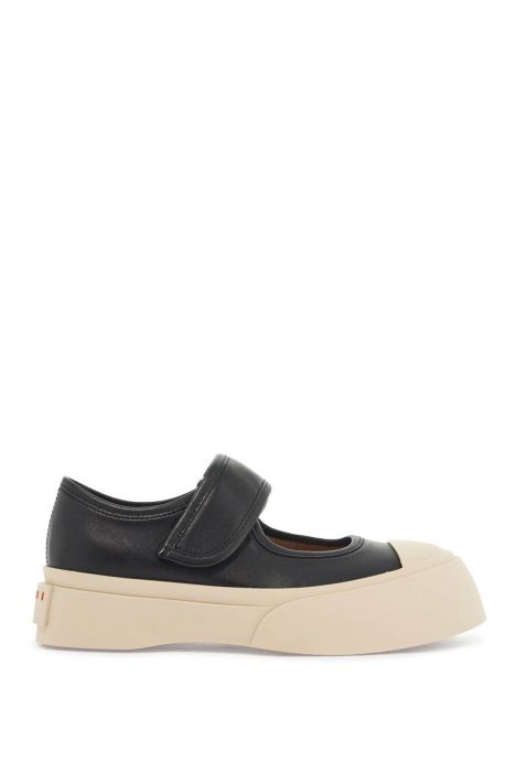marni pablo mary jane nappa leather sneakers
