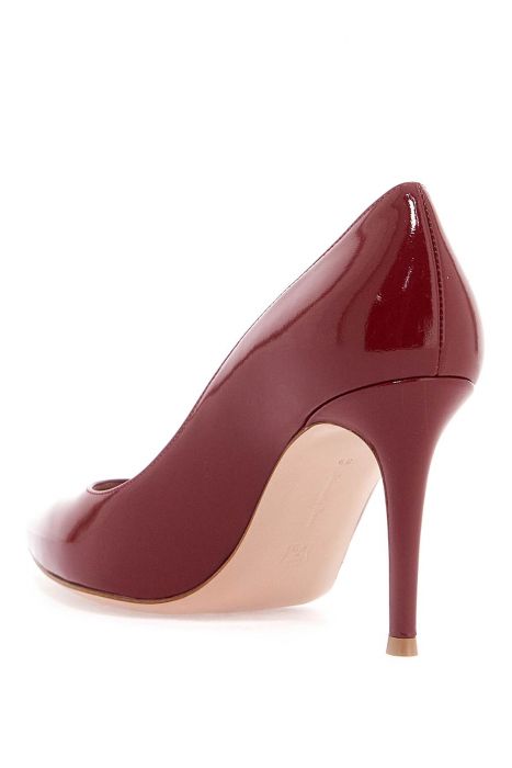 gianvito rossi décolleté gianvito 85 in pelle lucida