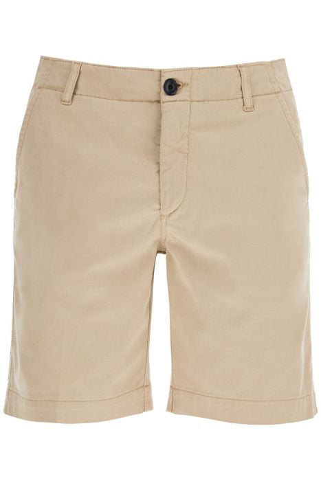 vilebrequin ponche shorts in tencel gabardine