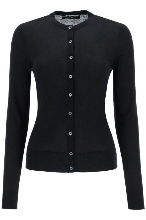 dolce & gabbana 'cashmere and silk cardigan