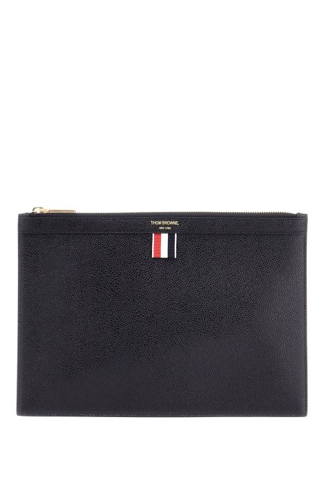 thom browne leather small document holder