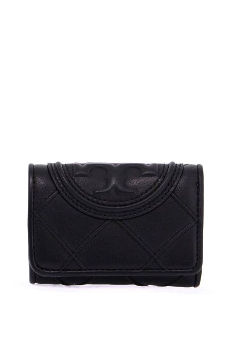 tory burch portafoglio tri-fold fleming trapuntato