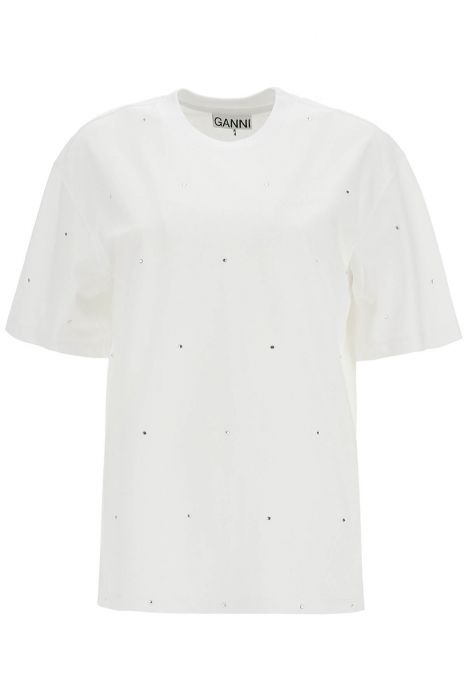 ganni t-shirt with rhin