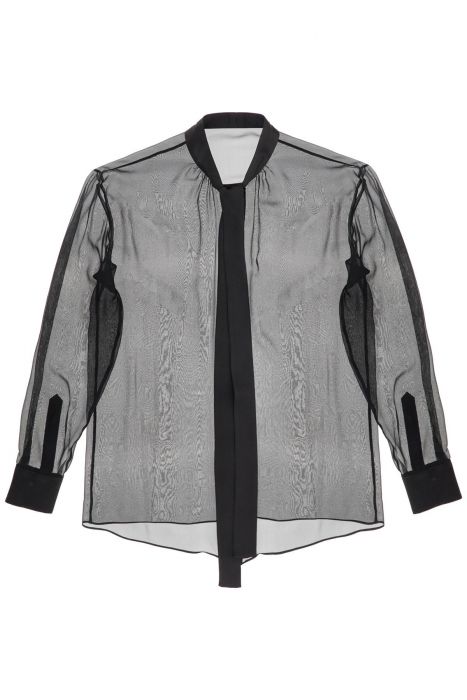 dolce & gabbana 'chiffon blouse with bow