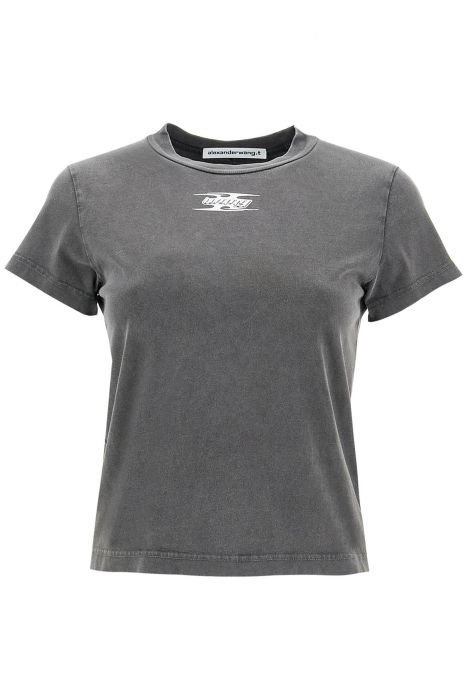 alexander wang embossed logo t-shirt