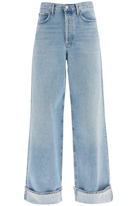 agolde dame wide leg jeans