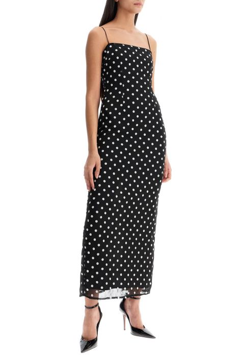 rotate midi dress with sequins