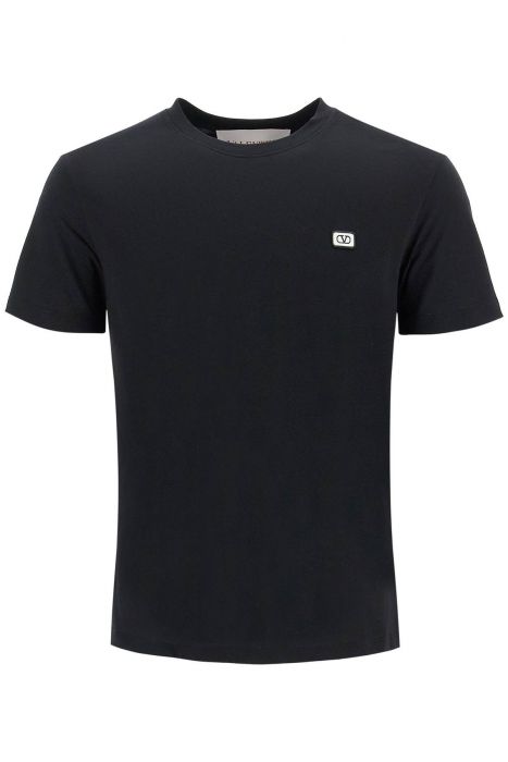 valentino garavani vlogo patch t-shirt with