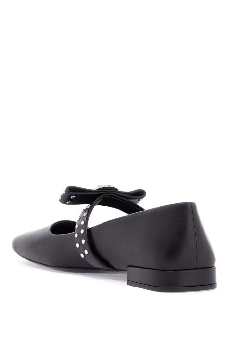 versace ballerine gianni ribbon con borchie