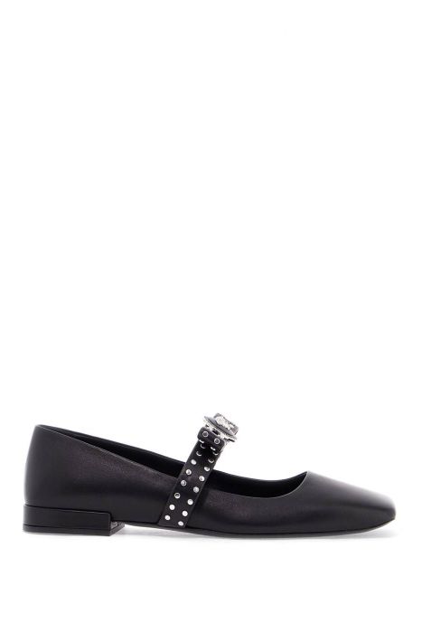 versace ballerine gianni ribbon con borchie