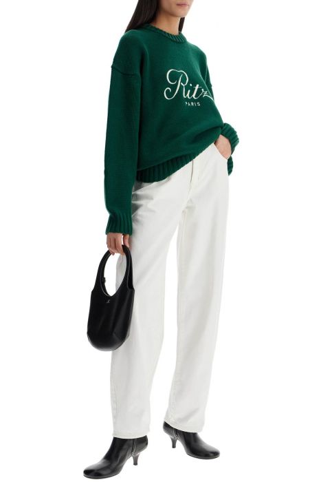 frame jeans barrel a vita alta