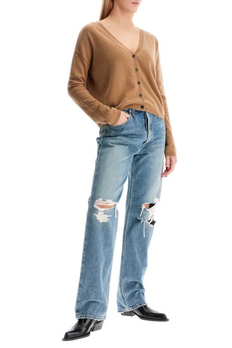 agolde relaxed straight fit kelly used effect jeans