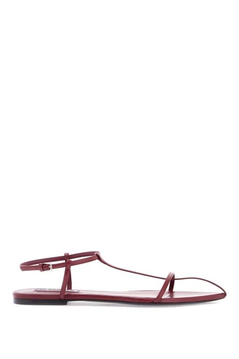 jil sander new tripon leather sandals for men
