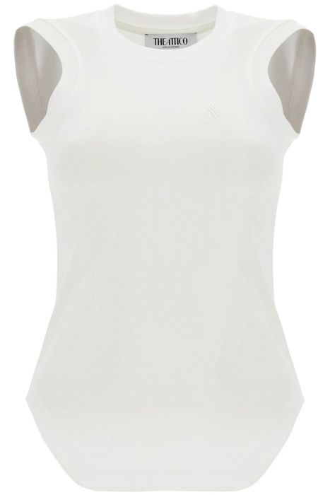the attico reese fitted tank top