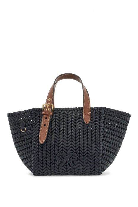 anya hindmarch small square neeson tote bag